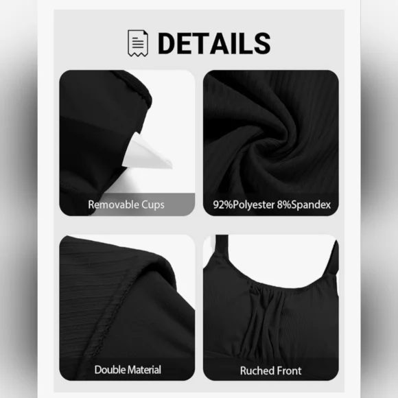 Ribbed High Waisted Bikini #1079 - Picture 9 of 14